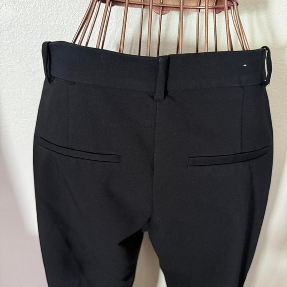 H&M - Women's Black Tailored Ankle Pants - Size 8 - Slim Fit Trousers - Picture 3 of 6